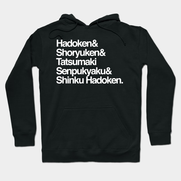 Names & Shoto Moves Hoodie by manoystee